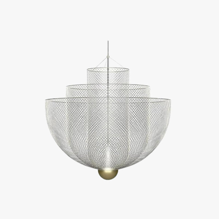 Contemporary Metal Grid Pendant Light – LM1060 - Lumora