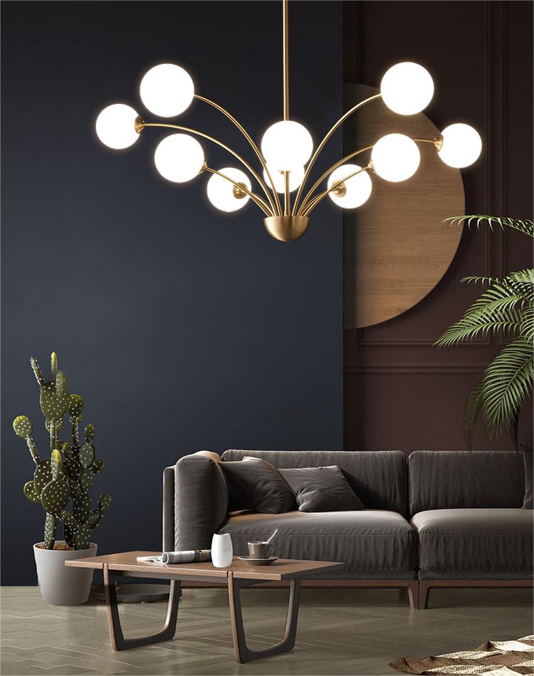 Aurora Luxe Globe Chandelier - LM1092 - Lumora