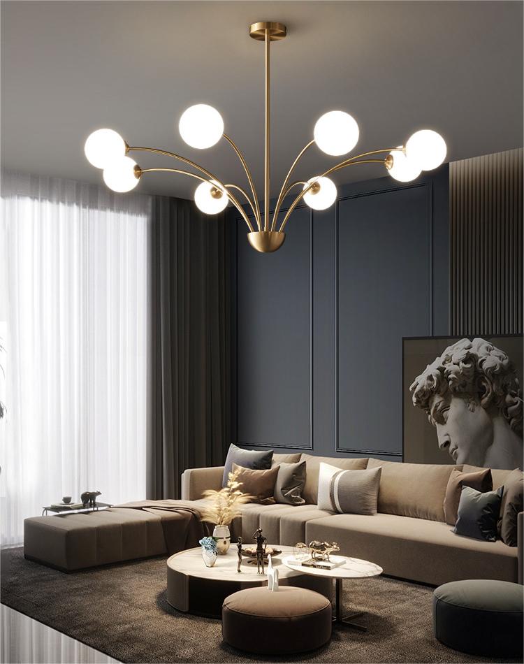 Aurora Luxe Globe Chandelier - LM1092 - Lumora