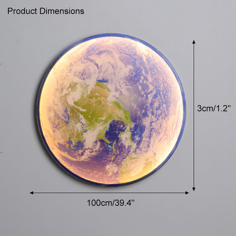 Moon & Earth LED Wall Sconce - LM1025