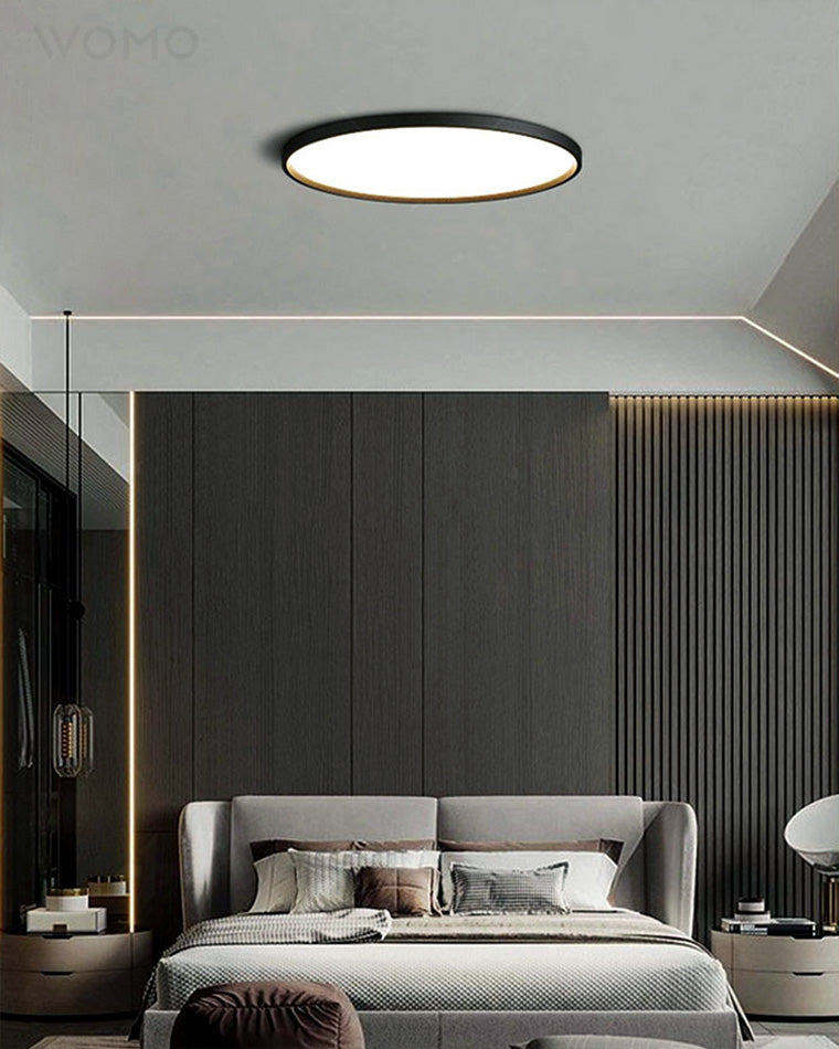 Flat Round Flush Mount Ceiling Light-LM1046