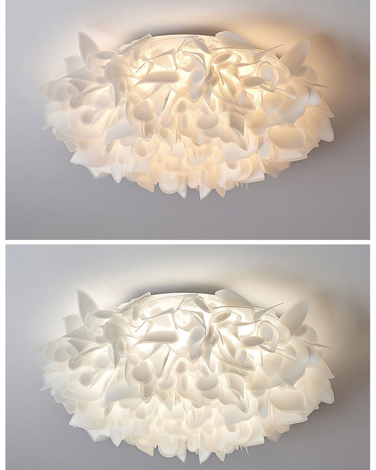 Romantic White Flower LED Ceiling Light - LM1124
