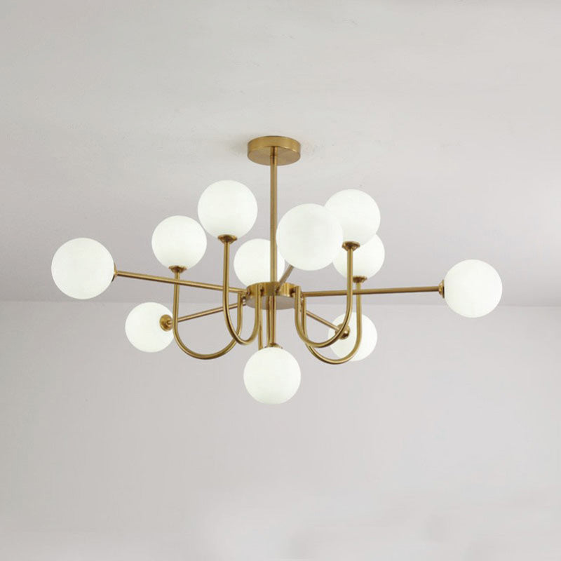 Luxury Globe Glass Chandelier - LM1082 - Lumora
