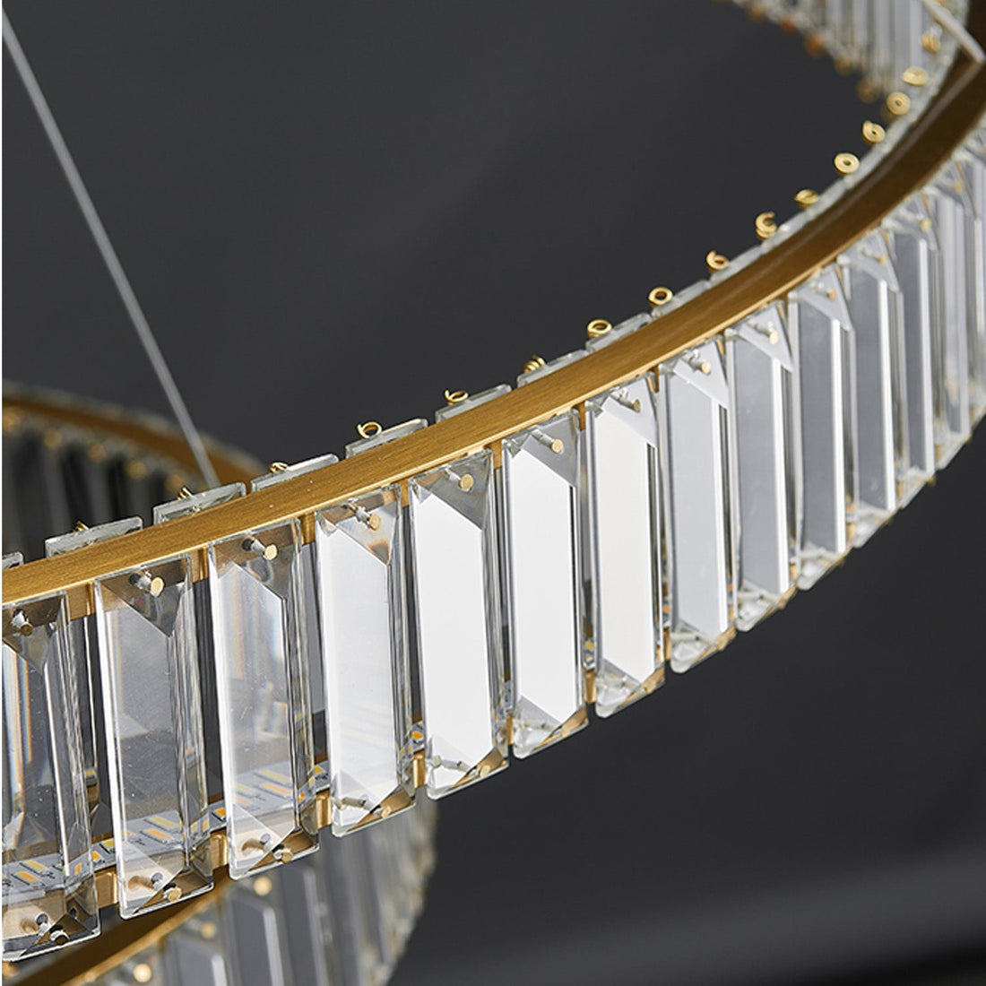 Luxury Crystal Ring Chandelier - LM1029 - Lumora