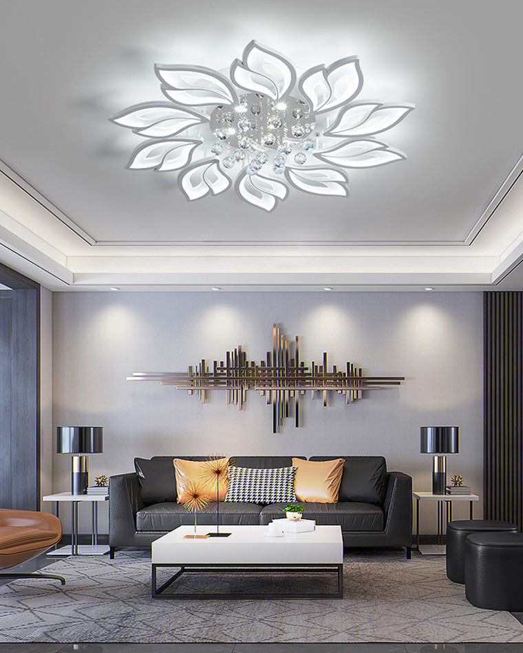 Luxury Modern LED Crystal Ceiling Chandelier - LM1123