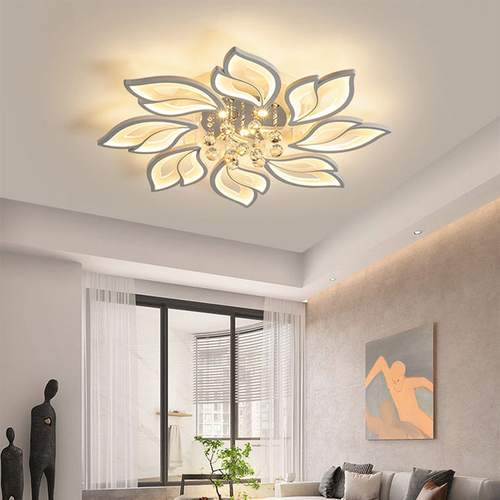 Luxury Modern LED Crystal Ceiling Chandelier - LM1123