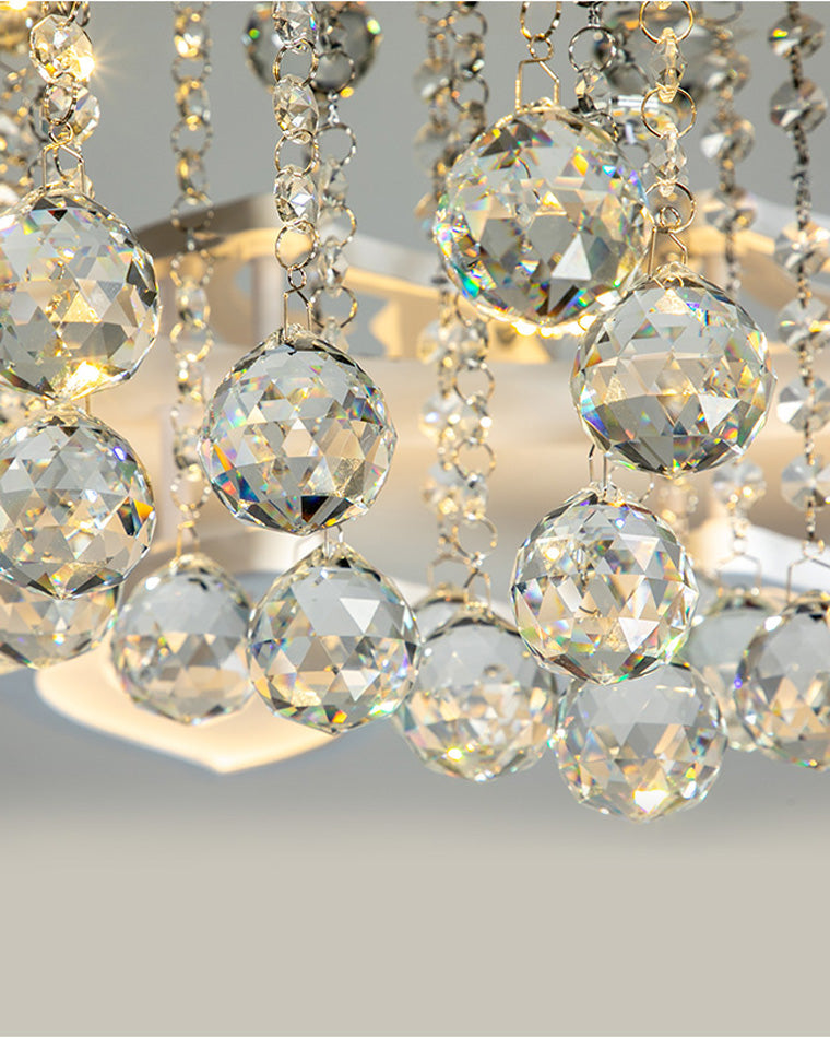 Luxury Modern LED Crystal Ceiling Chandelier - LM1123