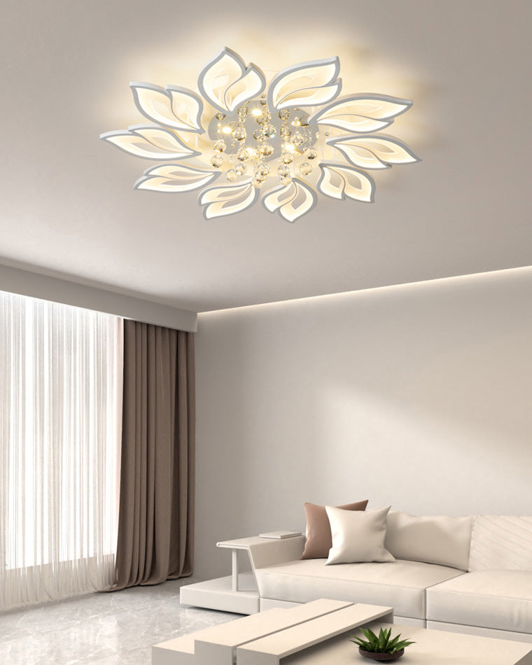Luxury Modern LED Crystal Ceiling Chandelier - LM1123