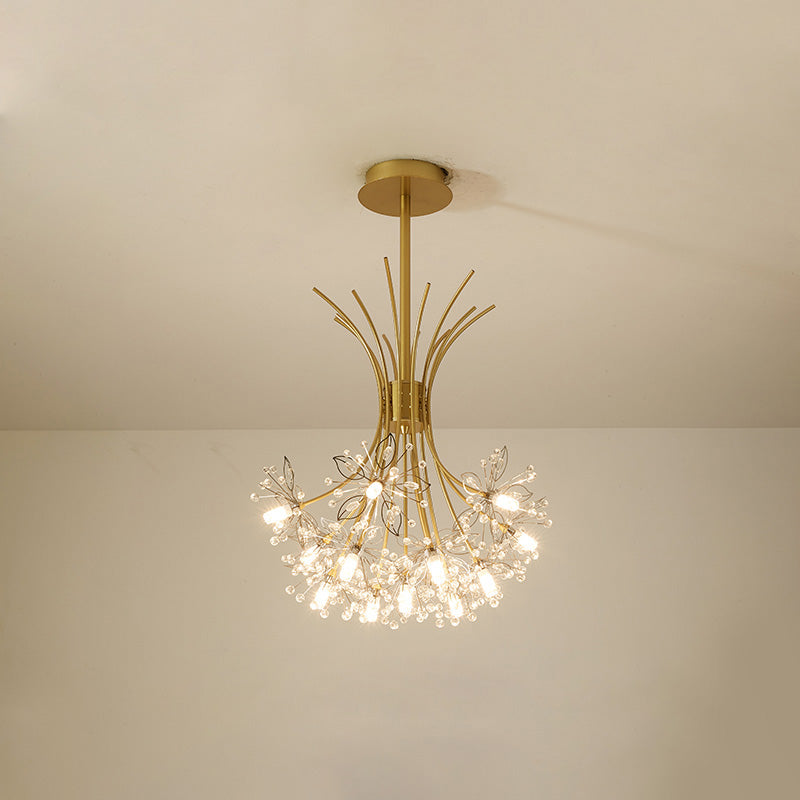 Modern Dandelion Crystal Chandelier – LM1064 - Lumora