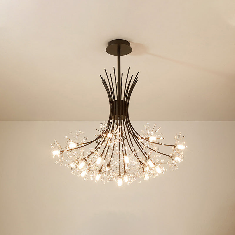 Modern Dandelion Crystal Chandelier – LM1064 - Lumora