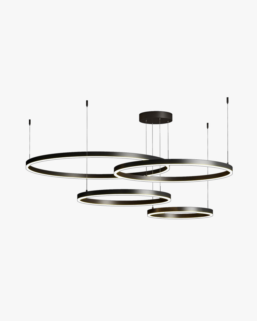 Multi-Ring LED Chandelier - LM1021 - Lumora