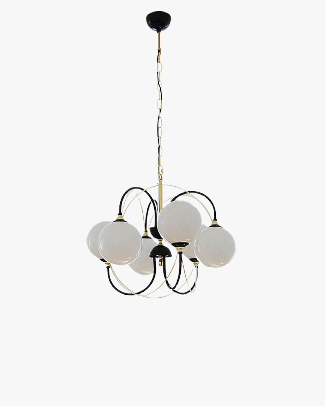 French Retro Art Deco Globe Chandelier - LM1107 - Lumora