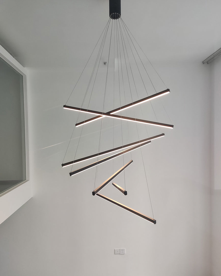Multi-Sticks LED Chandelier - LM1033 - Lumora