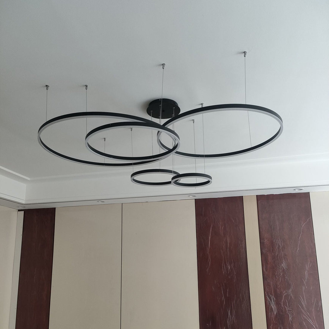 Multi-Ring LED Chandelier - LM1021 - Lumora