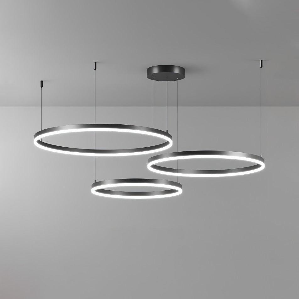 Multi-Ring LED Chandelier - LM1021 - Lumora