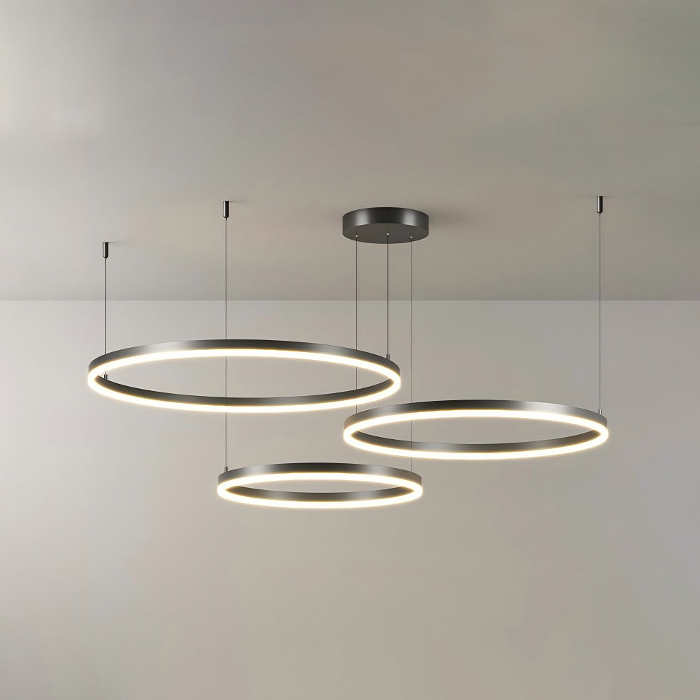 Multi-Ring LED Chandelier - LM1021 - Lumora