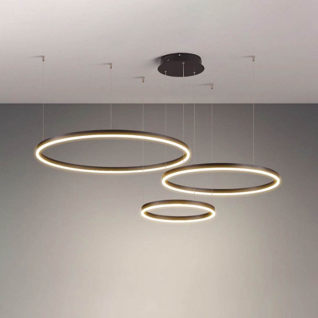 Multi-Ring LED Chandelier - LM1021 - Lumora