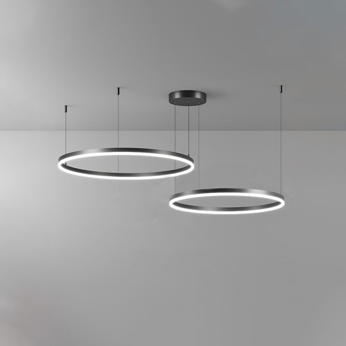 Multi-Ring LED Chandelier - LM1021 - Lumora