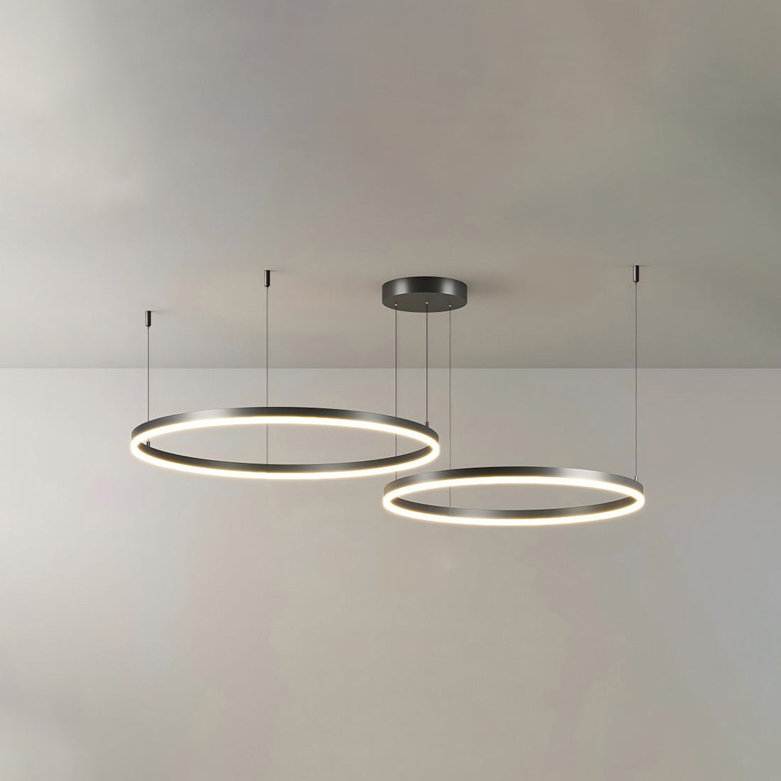 Multi-Ring LED Chandelier - LM1021 - Lumora