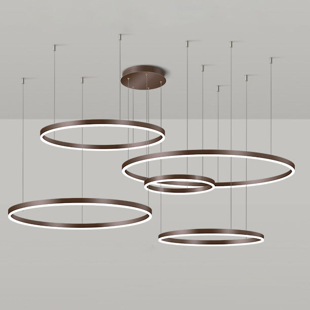 Multi-Ring LED Chandelier - LM1021 - Lumora