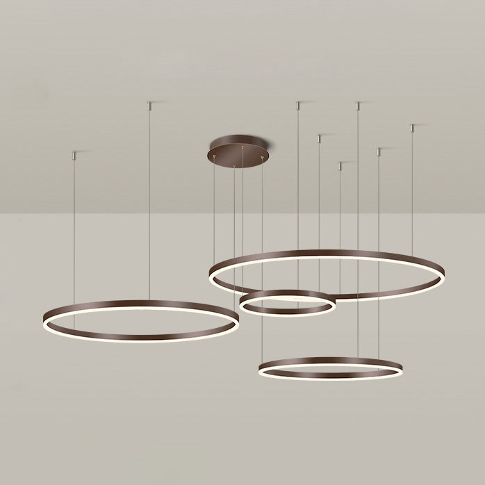 Multi-Ring LED Chandelier - LM1021 - Lumora