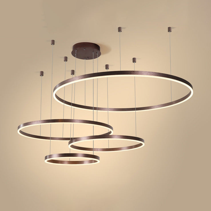 Multi-Ring LED Chandelier - LM1021 - Lumora
