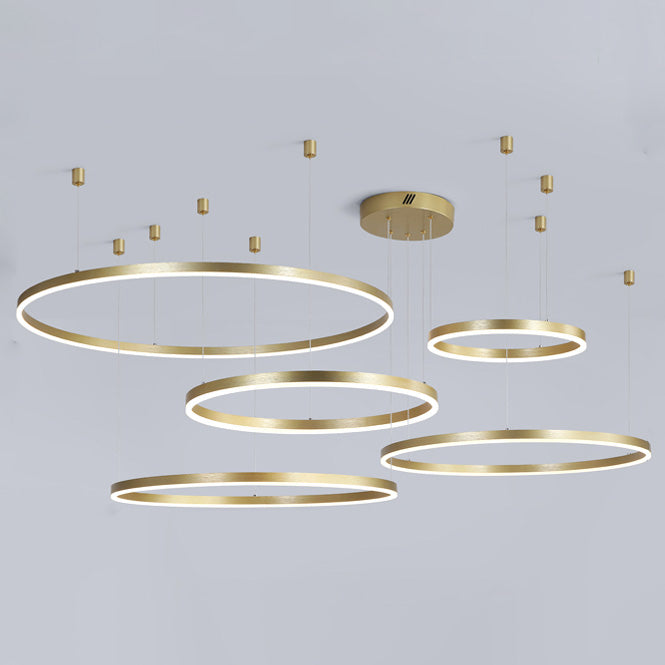 Multi-Ring LED Chandelier - LM1021 - Lumora