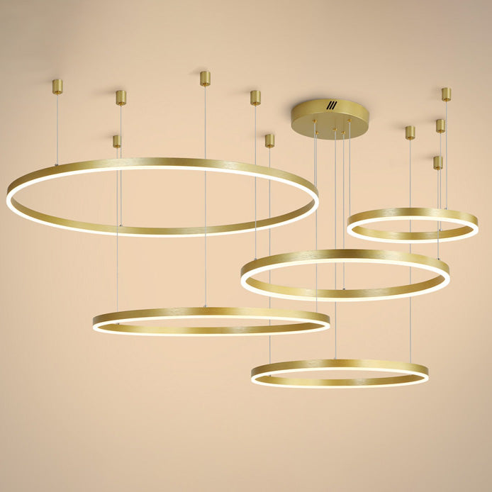 Multi-Ring LED Chandelier - LM1021 - Lumora
