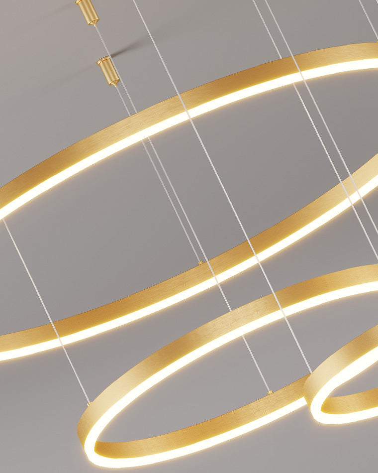 Multi-Ring LED Chandelier - LM1021 - Lumora