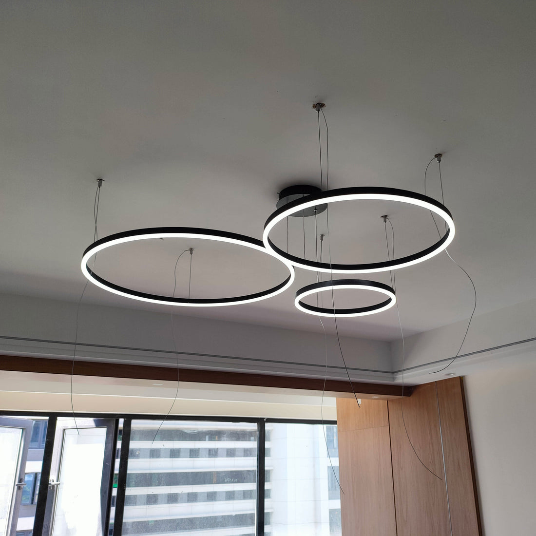 Multi-Ring LED Chandelier - LM1021 - Lumora