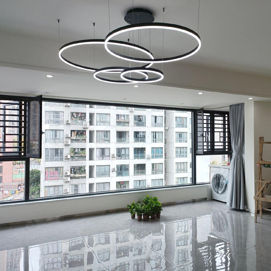 Multi-Ring LED Chandelier - LM1021 - Lumora