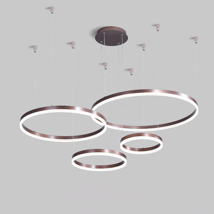 Multi-Ring LED Chandelier - LM1021 - Lumora