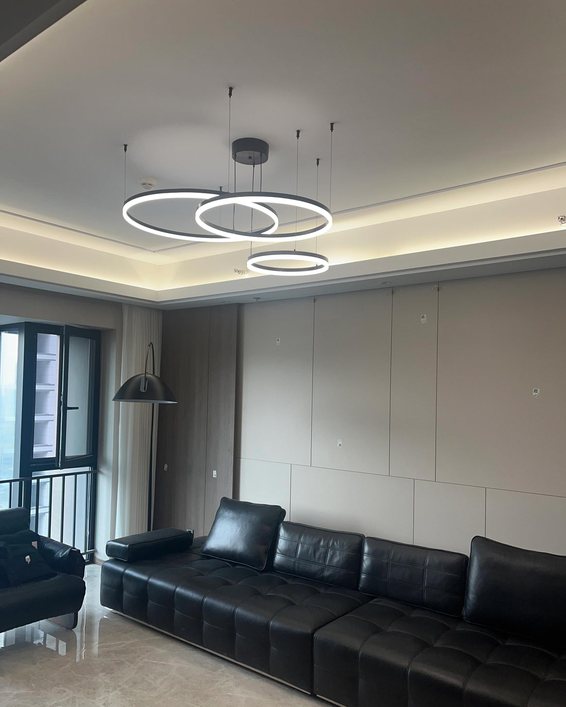 Multi-Ring LED Chandelier - LM1021 - Lumora