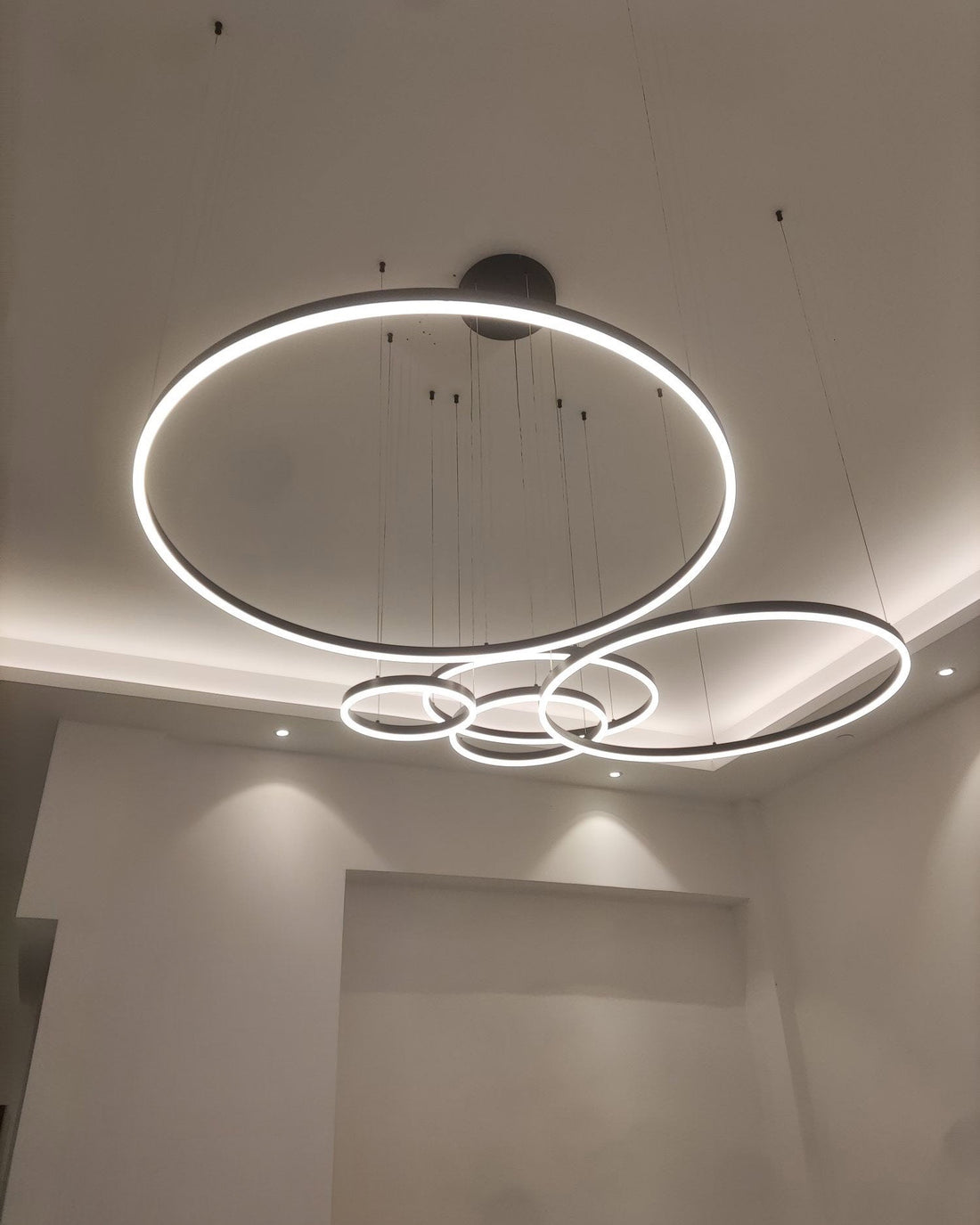 Multi-Ring LED Chandelier - LM1021 - Lumora