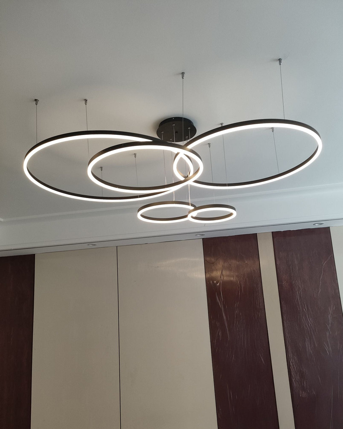 Multi-Ring LED Chandelier - LM1021 - Lumora