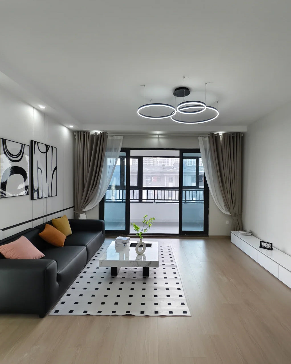 Multi-Ring LED Chandelier - LM1021 - Lumora
