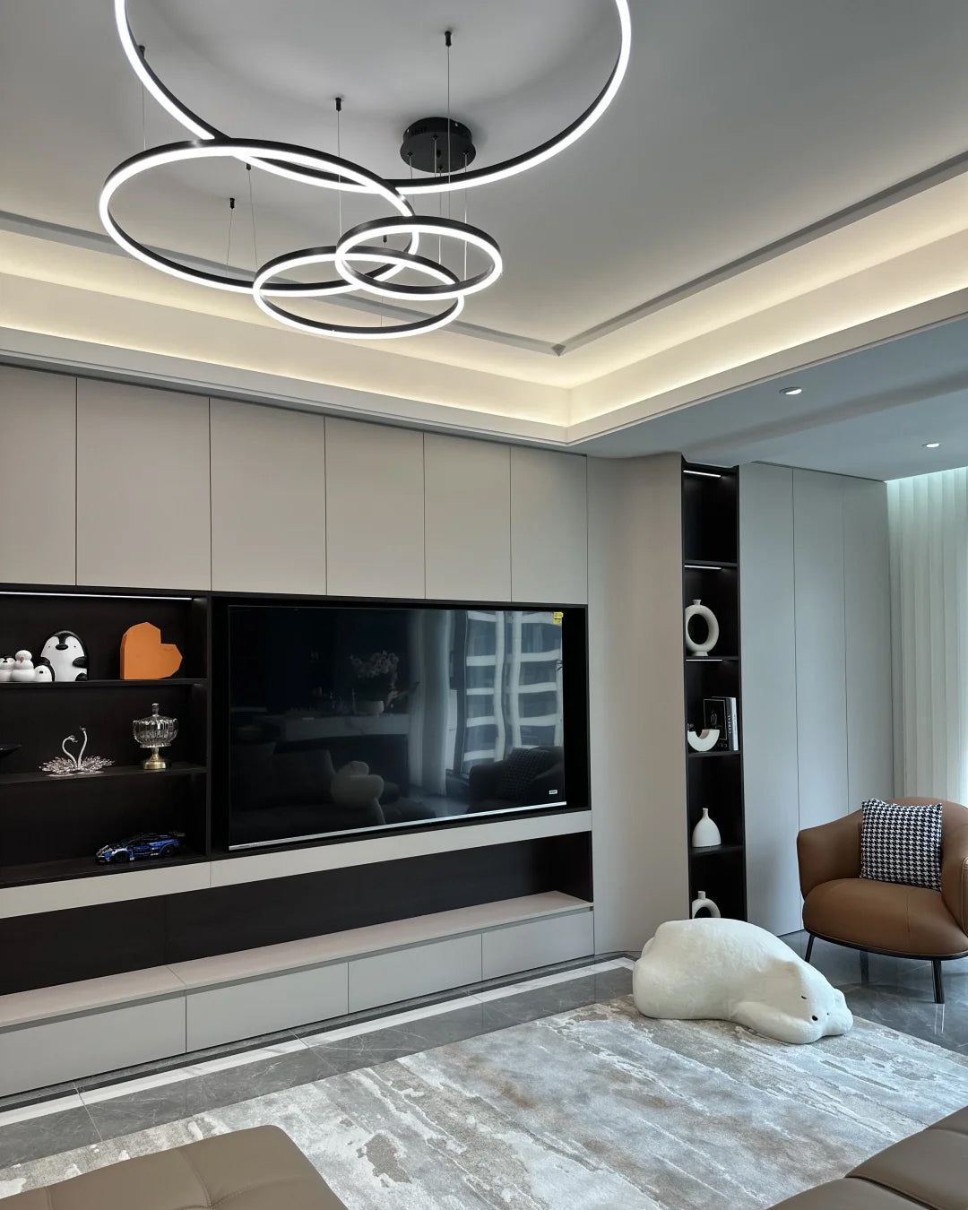 Multi-Ring LED Chandelier - LM1021 - Lumora
