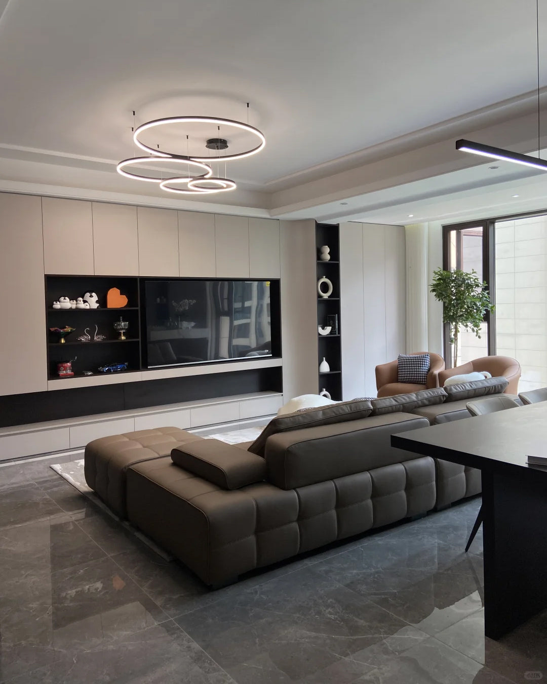 Multi-Ring LED Chandelier - LM1021 - Lumora