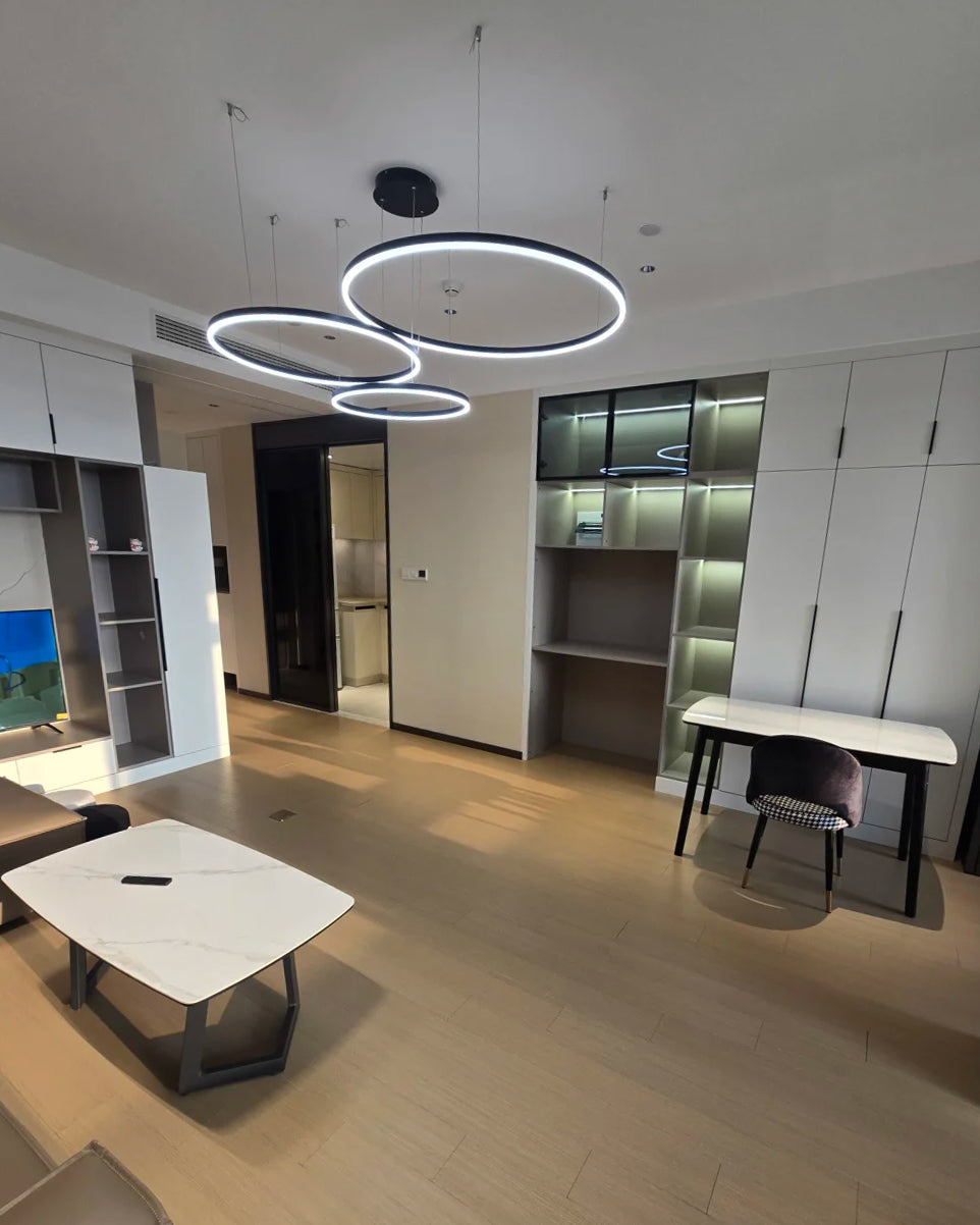 Multi-Ring LED Chandelier - LM1021 - Lumora