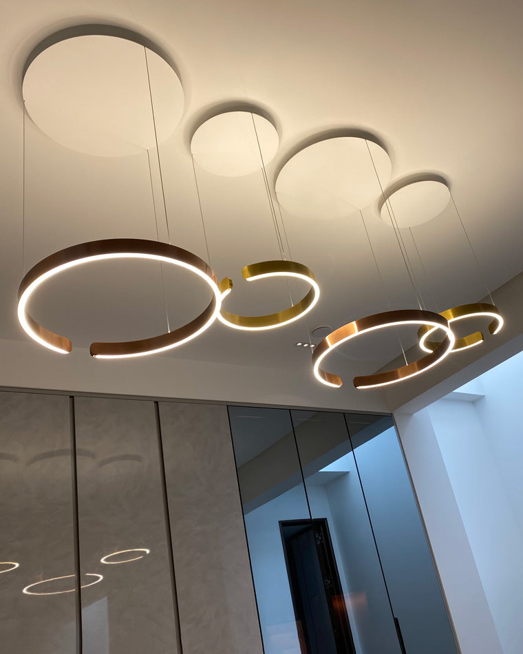 Modern Ring LED Chandelier - LM1036 - Lumora