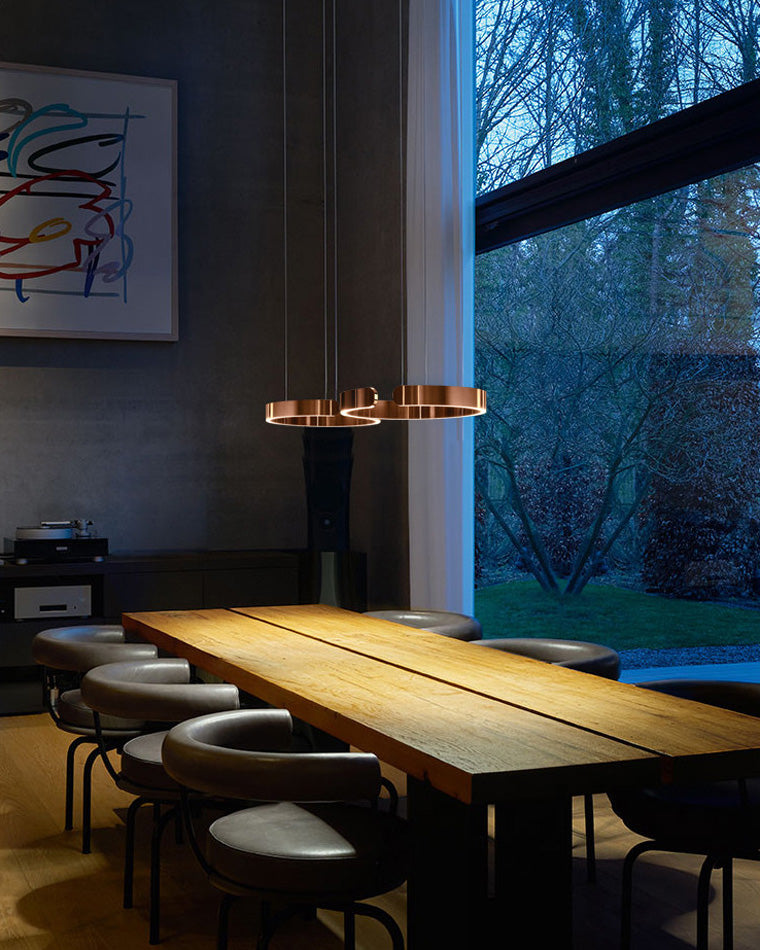 Modern Ring LED Chandelier - LM1036 - Lumora