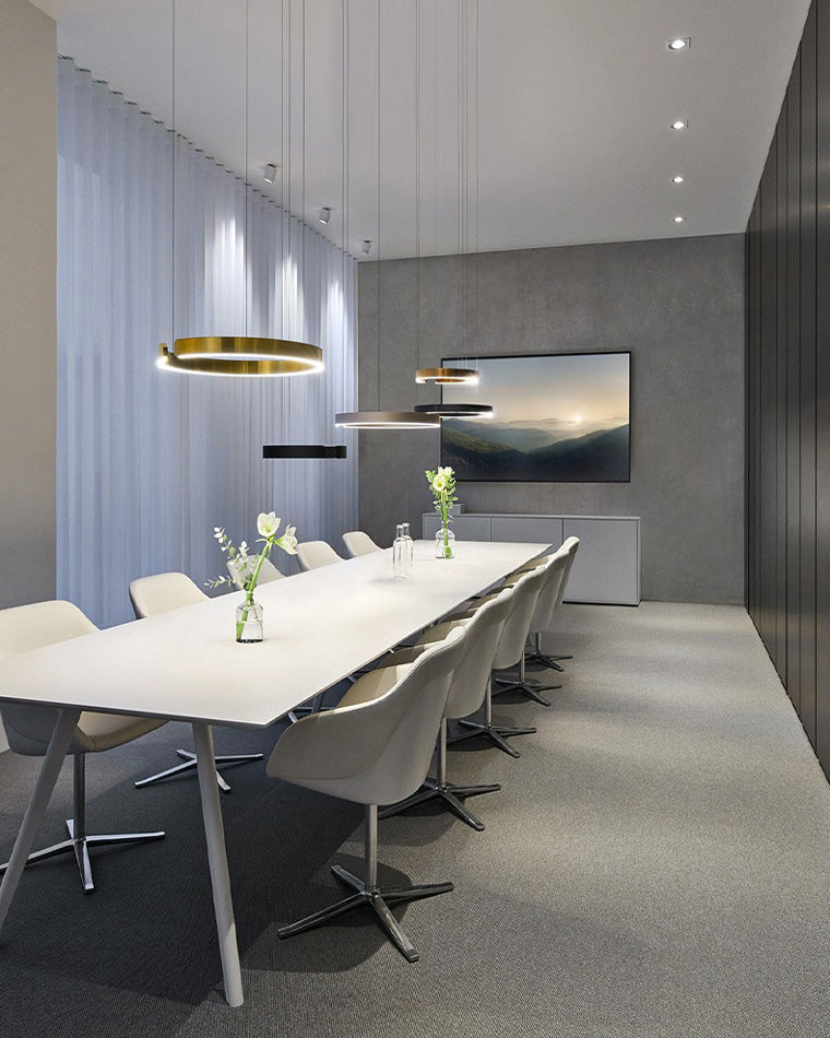 Modern Ring LED Chandelier - LM1036 - Lumora