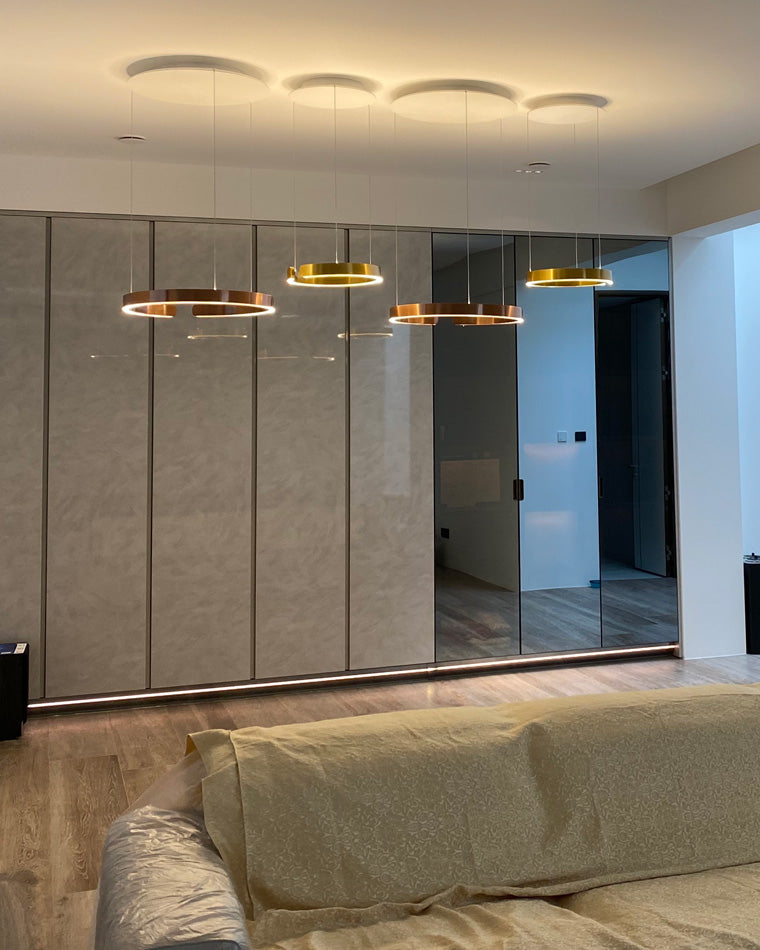 Modern Ring LED Chandelier - LM1036 - Lumora
