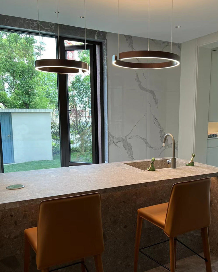 Modern Ring LED Chandelier - LM1036 - Lumora