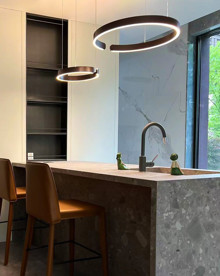 Modern Ring LED Chandelier - LM1036 - Lumora