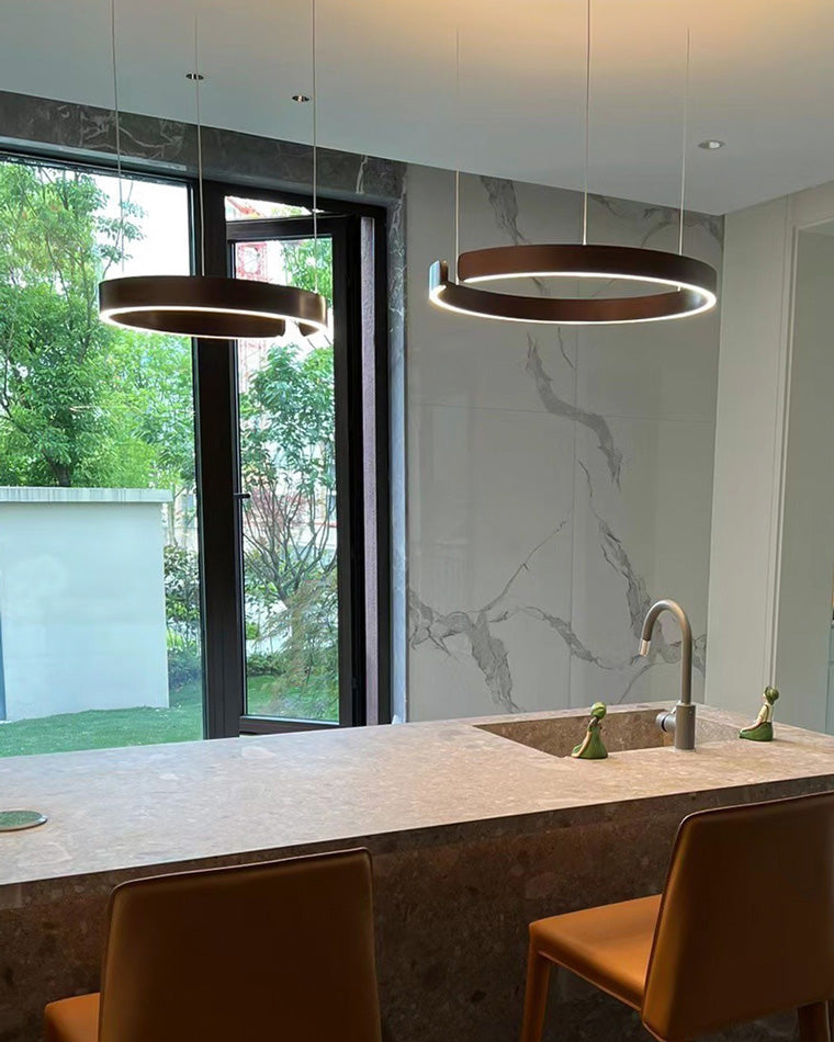 Modern Ring LED Chandelier - LM1036 - Lumora