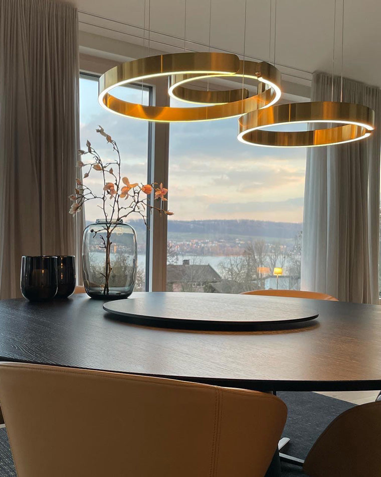 Modern Ring LED Chandelier - LM1036 - Lumora