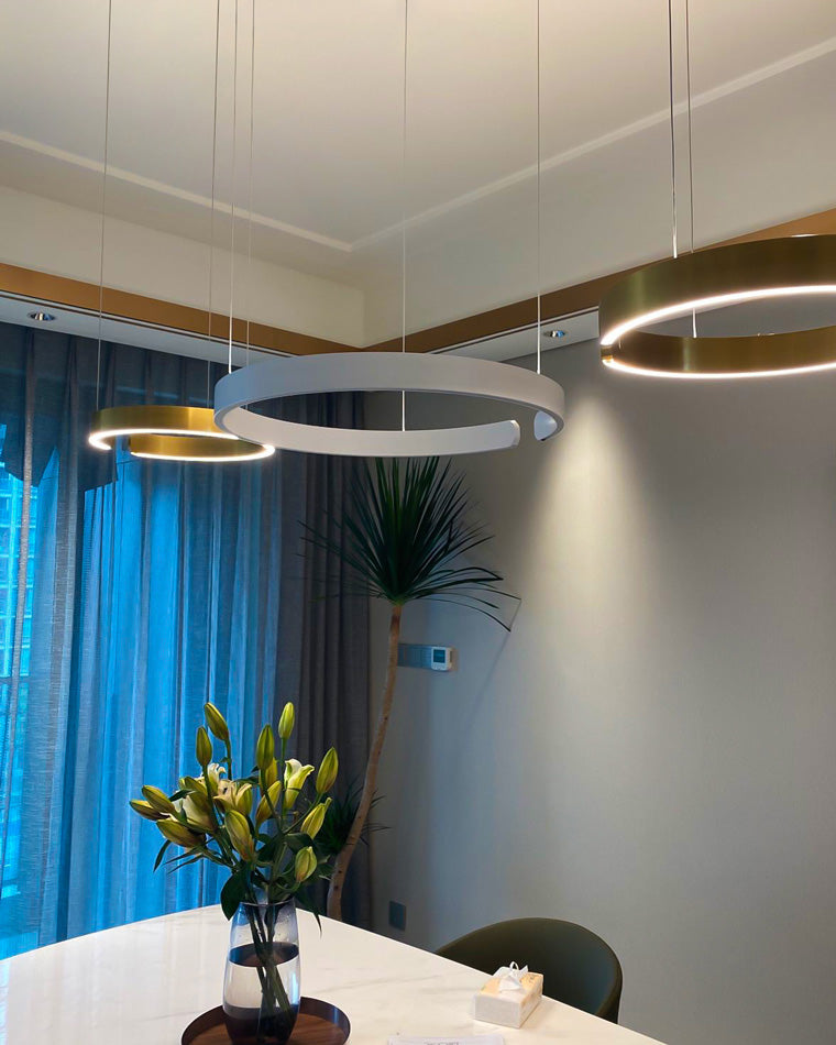 Modern Ring LED Chandelier - LM1036 - Lumora