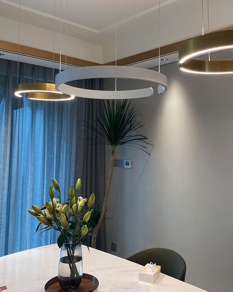 Modern Ring LED Chandelier - LM1036 - Lumora