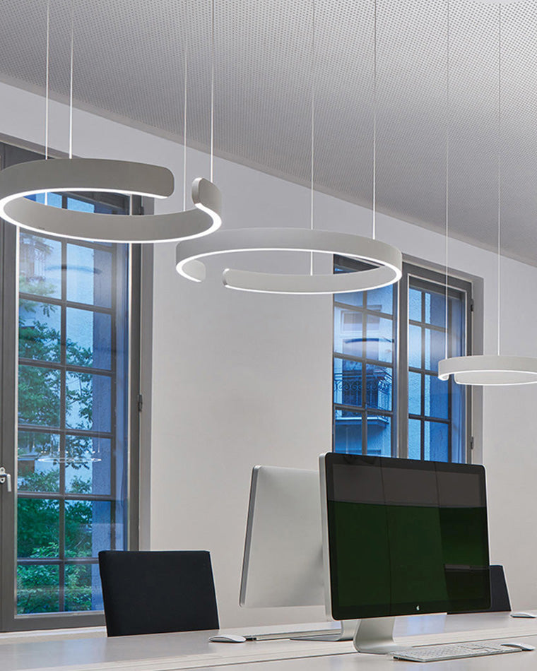 Modern Ring LED Chandelier - LM1036 - Lumora